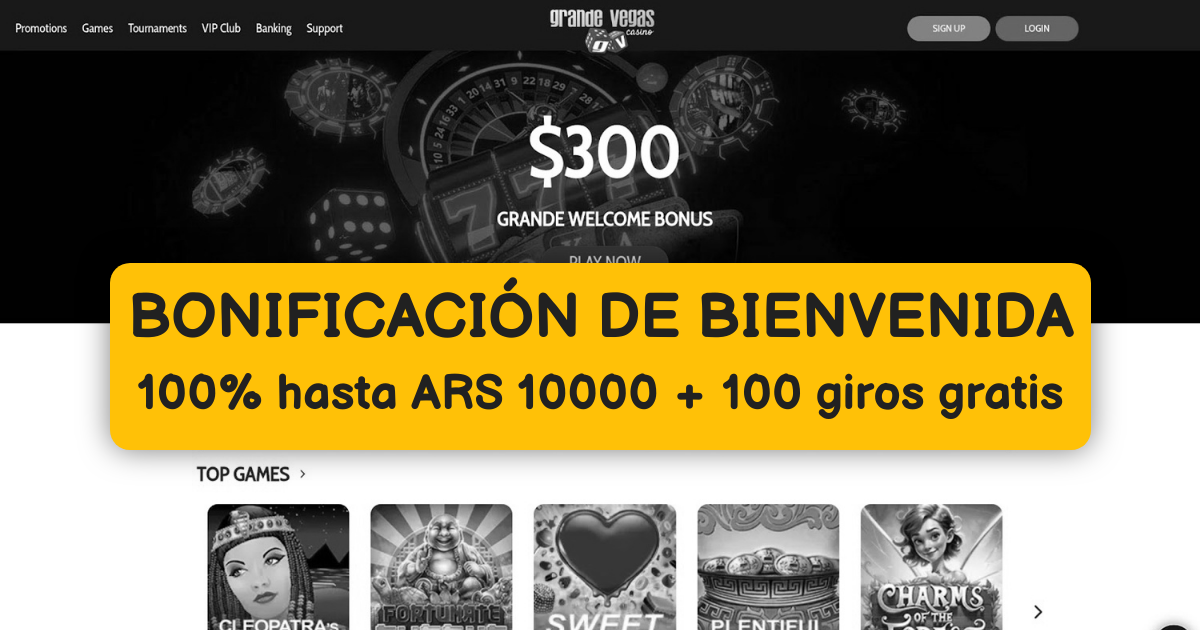 Grande Vegas Casino Argentina